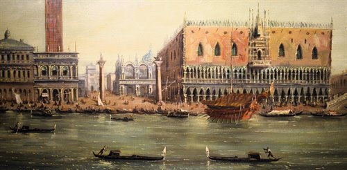 Venise, vue du bassin de Saint-Marc